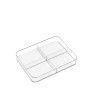 Bandeja Compartimentos Use 32X25X5cm Bandeja Compartimentos Use 32X25X5cm