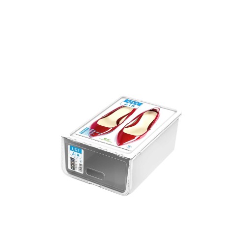 Caixa Sapatos Use Branco 36X24X14cm - Image product