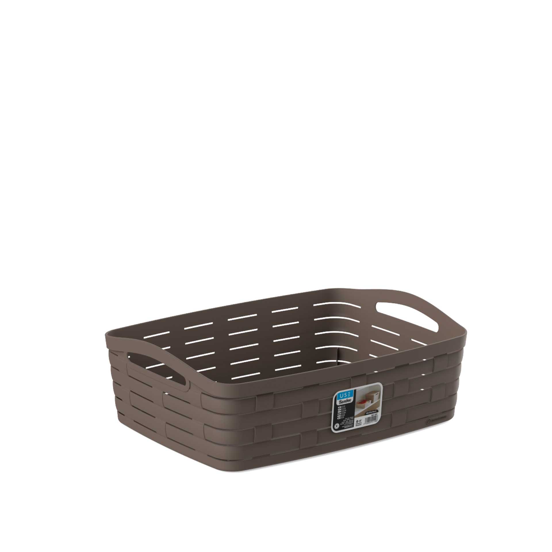 Cesto Multiusos Bamboo Sand 40X31X14cm