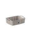 Cesto Multiusos Bamboo Sand 40X31X14cm Cesto Multiusos Bamboo Sand 40X31X14cm