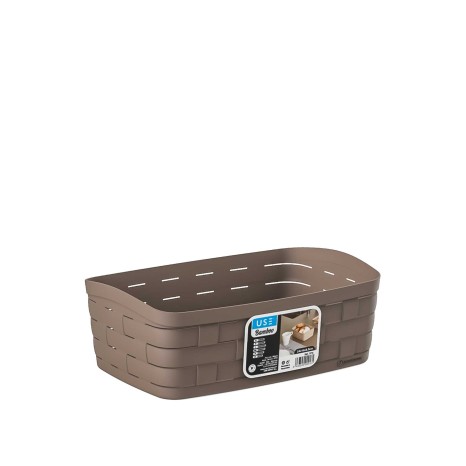 Cesto Multiusos Bamboo Sand 21X16X8.5cm - Image product