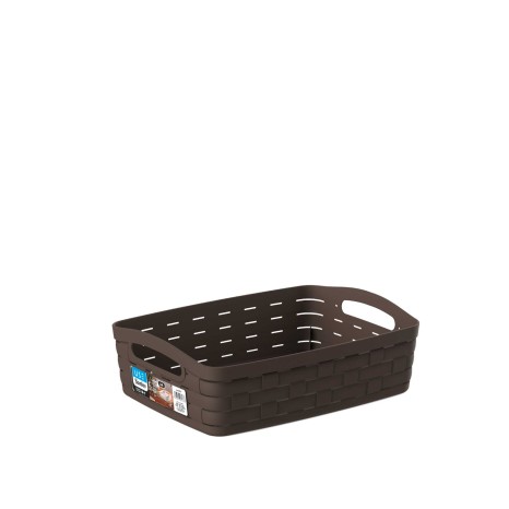 Cesto Multiusos Bamboo A4 Sand 28X21X16cm - Image product
