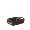 Cesto Multiusos Bamboo A4 Sand 28X21X16cm Cesto Multiusos Bamboo A4 Sand 28X21X16cm