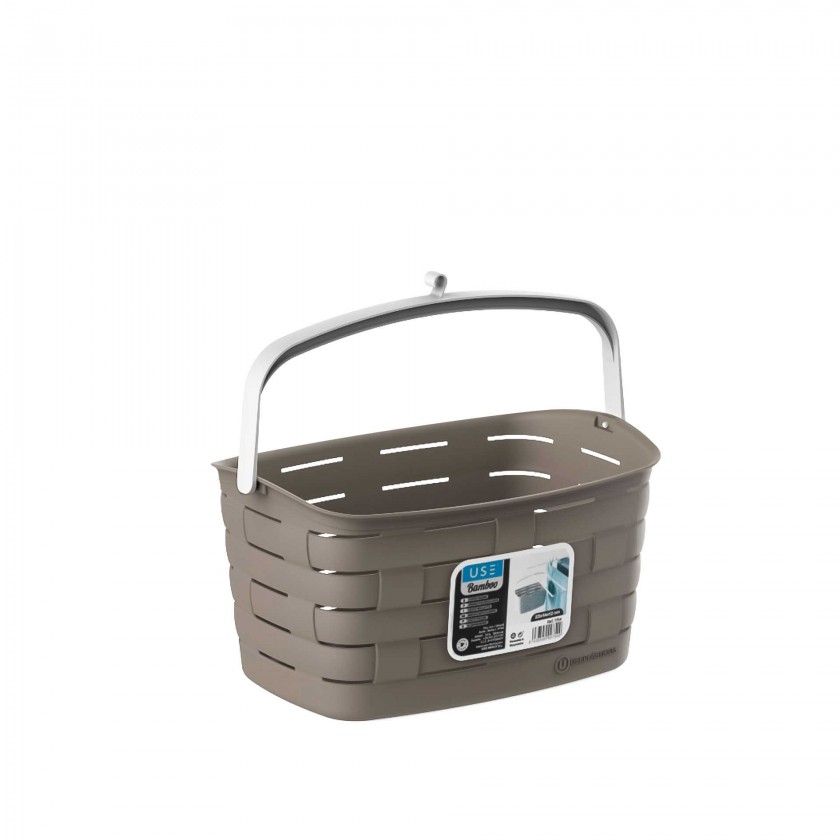 Cesto Para Molas Bamboo Sand 23X12X12cm Cesto Para Molas Bamboo Sand 23X12X12cm