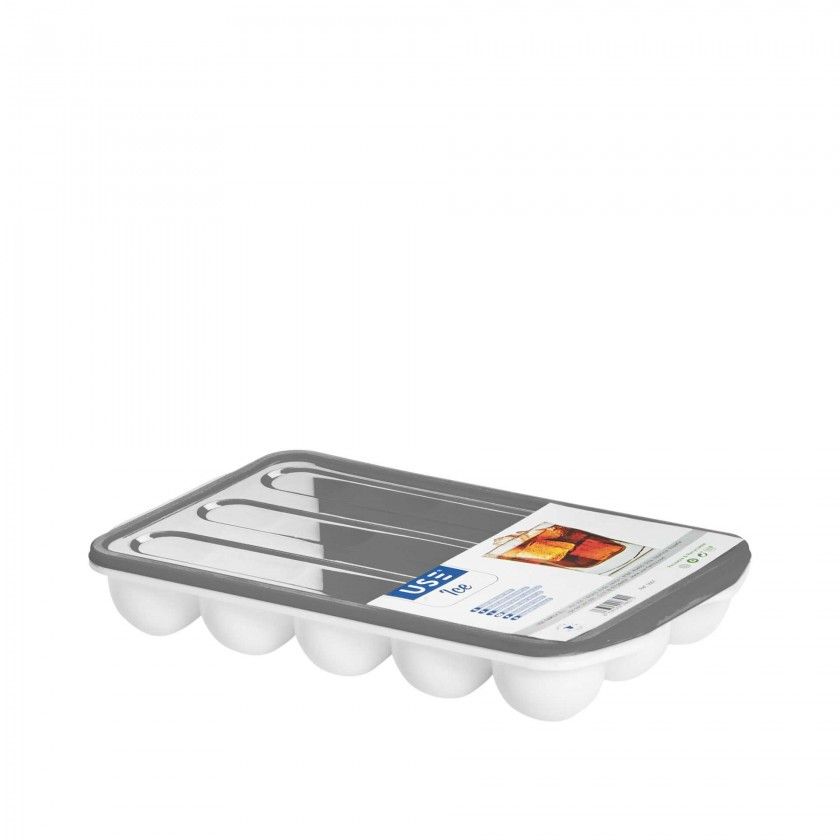 Cuvete Gelo Ice com Tampa 27X15X3cm Cuvete Gelo Ice com Tampa 27X15X3cm