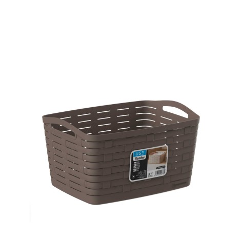 Cesto Multiusos Bamboo Sand 22L 40X31X23cm - Image product