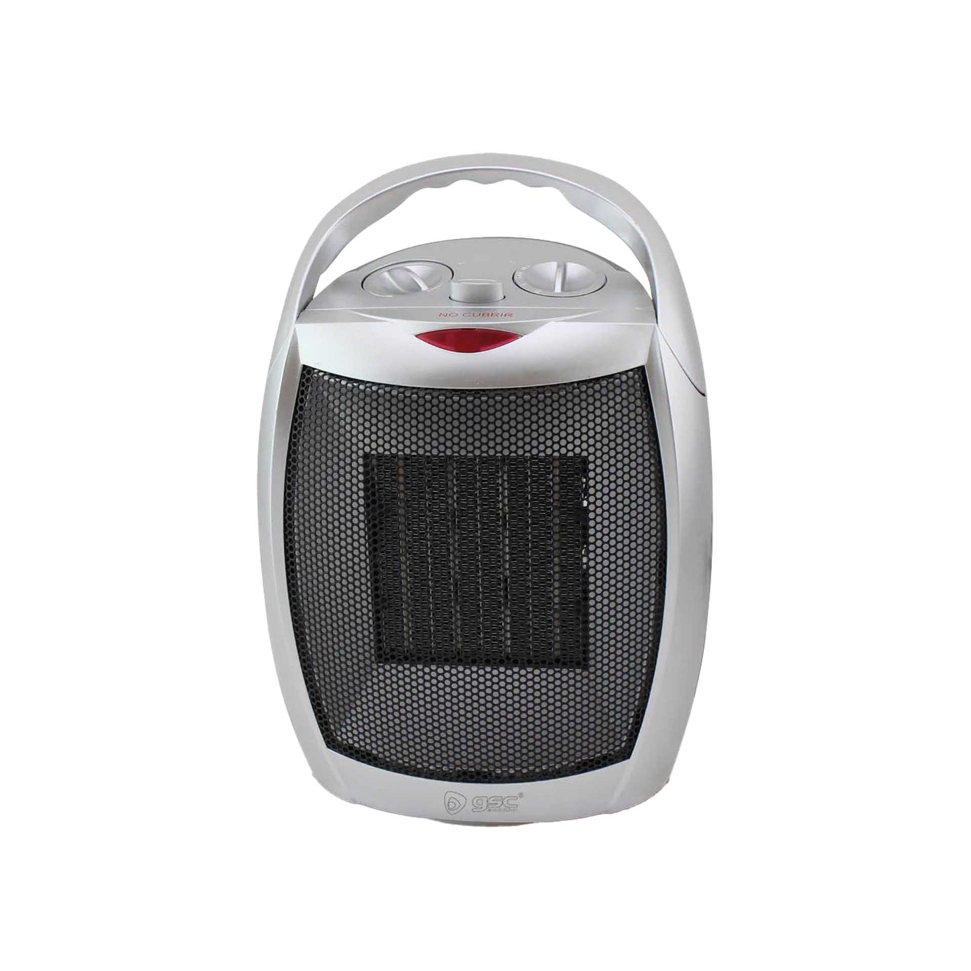 Aquecedor Vertical Cerâmico Giratório 1500W 20.5X28.5cm