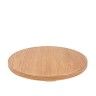 Bandeja Buffet Melamina Efeito Madeira Redondo 32X1.7cm