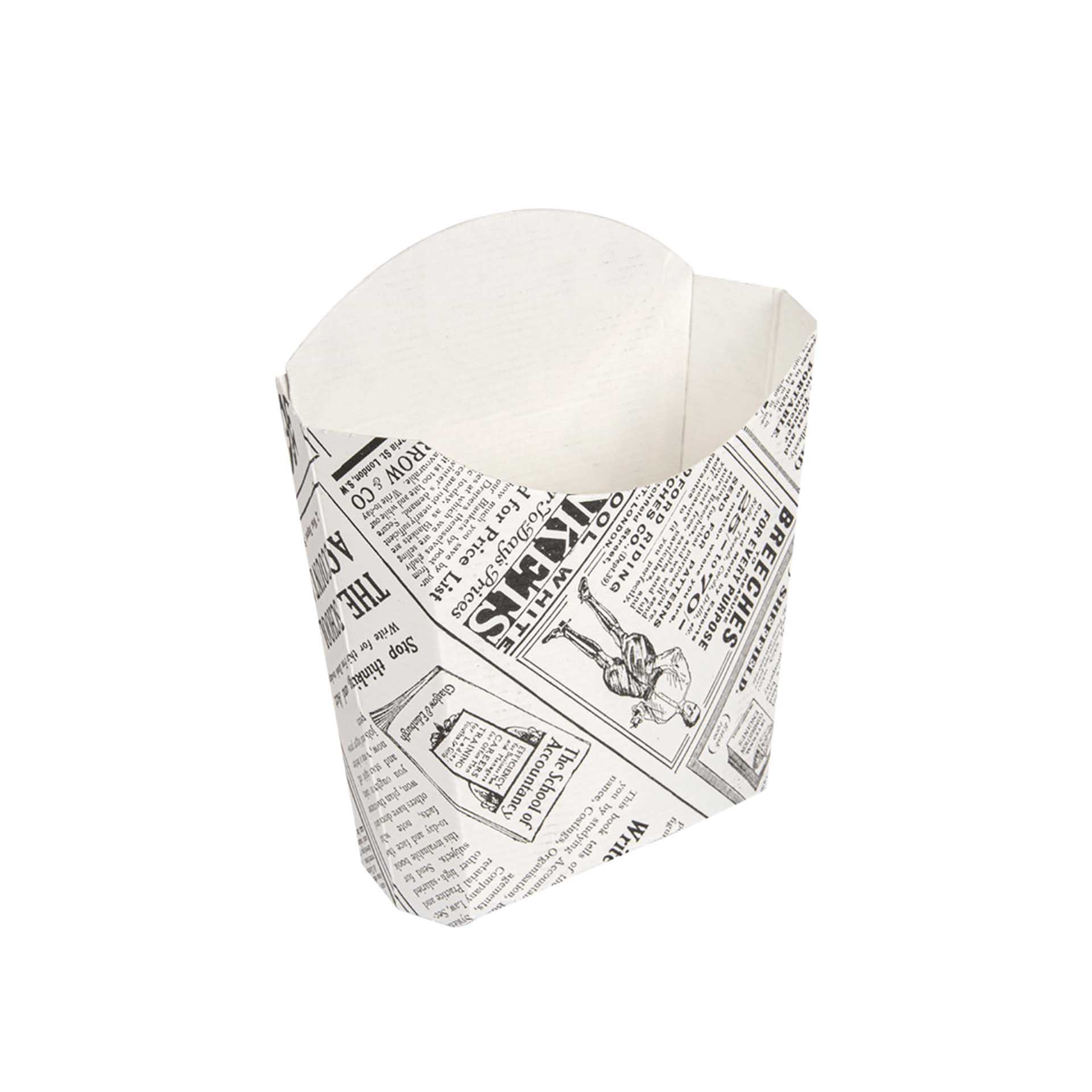 Caixa Batatas Fritas Times 135gr 13X8X13.5cm Pack 200