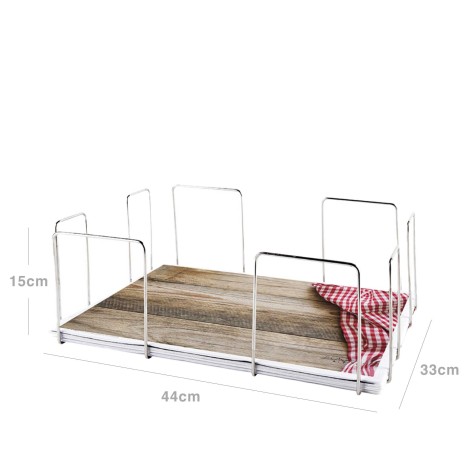 Dispensador Toalhas Mesa Inox 44X33.5X15cm - Image product
