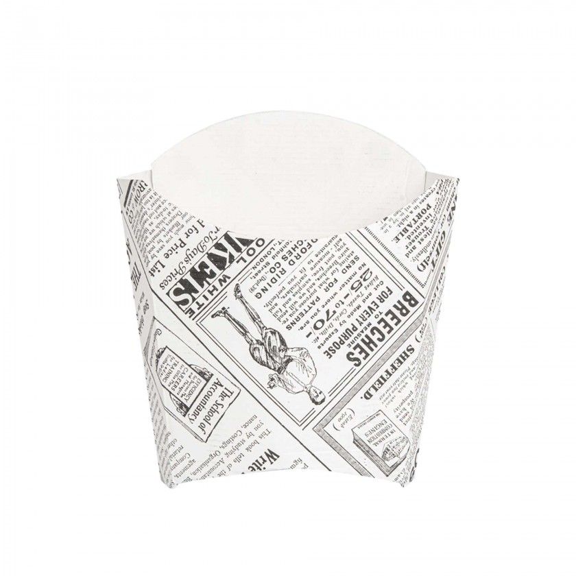 Caixa Batatas Fritas Times 135gr 13X8X13.5cm Pack 200 Caixa Batatas Fritas Times 135gr 13X8X13.5cm Pack 200