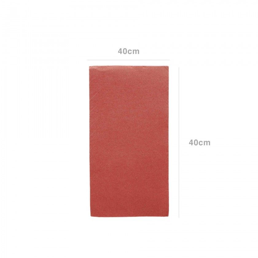 Guardanapos Tissue Dobrados 1/8 Bord� 40X40cm Pack 50