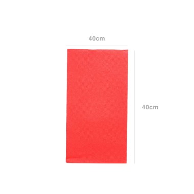 Guardanapos Tissue Dobrados 1/8 40X40cm Pack 50