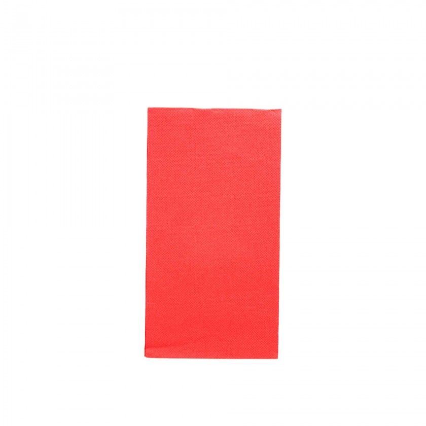 Guardanapos Tissue Dobrados 1/8 Vermelho 40X40cm Pack 50