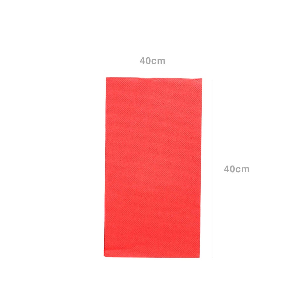 Guardanapos Tissue Dobrados 1/8 40X40cm Pack 50