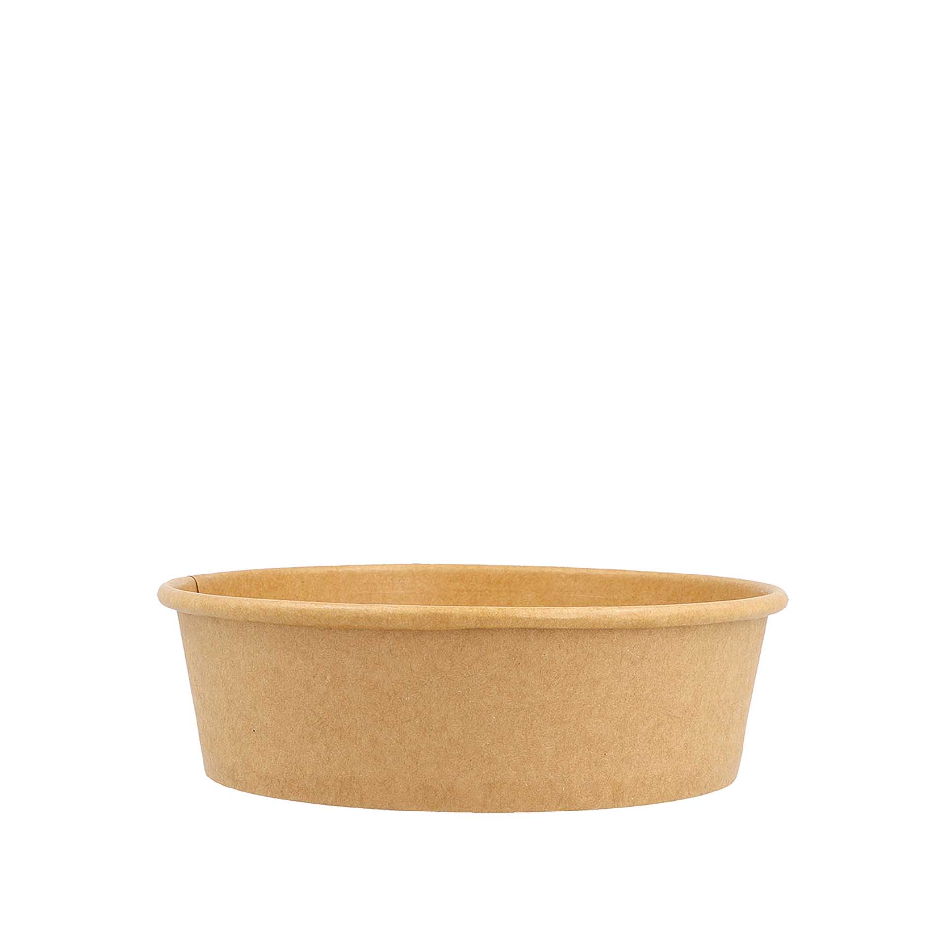 Saladeira Cartão Kraft Redondo 1300ml 18.7X8cm Pack 50