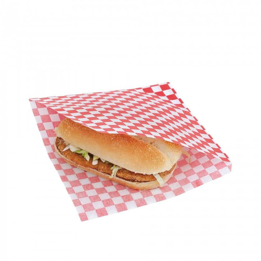 Saco Antigordura para Hambrguer 13X14cm Pack 1000