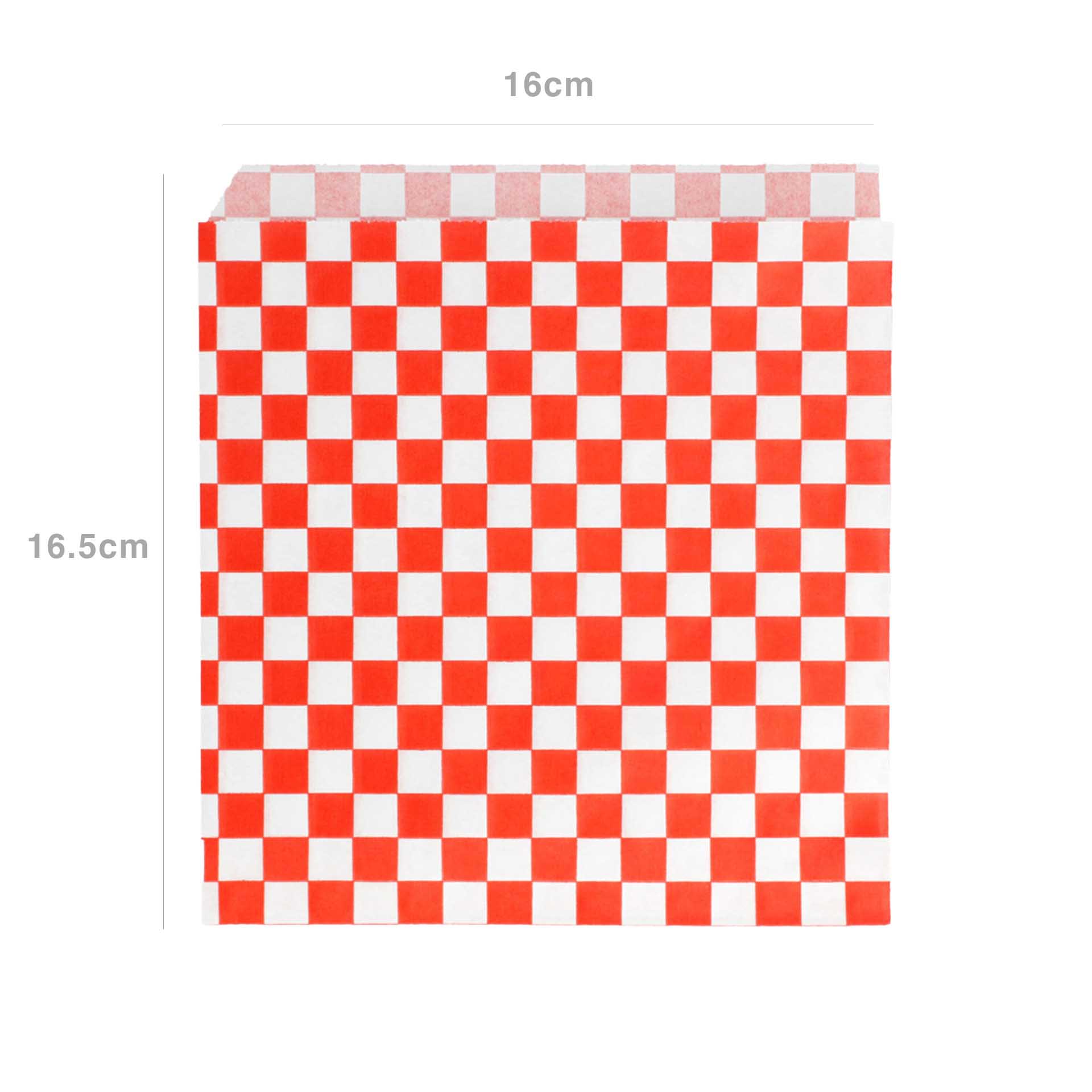 Saco Antigordura para Hambúrguer 16X16.5cm Pack 500