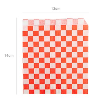Saco Antigordura para Hambúrguer 13X14cm Pack 1000