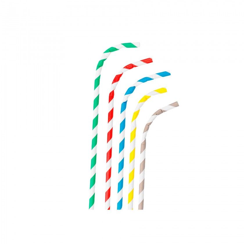 Palhinha Flexível Papel Riscas 23CM Pack 250 Palhinha Flexível Papel Riscas 23CM Pack 250
