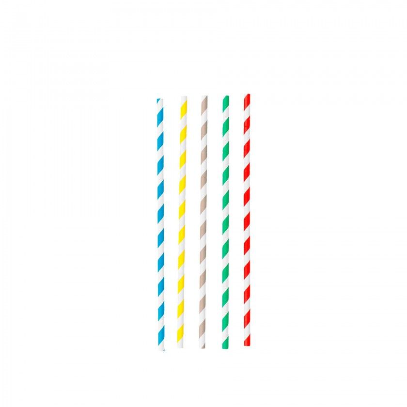 Palhinha Flexível Papel Riscas 23CM Pack 250 Palhinha Flexível Papel Riscas 23CM Pack 250