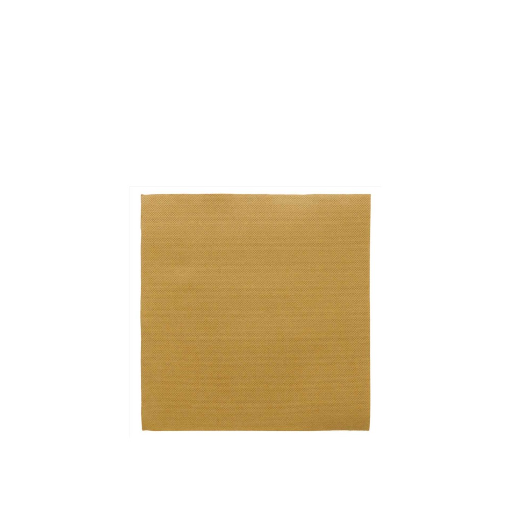 Guardanapos 2 Folhas Dourado 39X39cm Pack 50