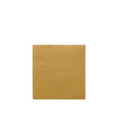 Guardanapos 2 Folhas Dourado 39X39cm Pack 50