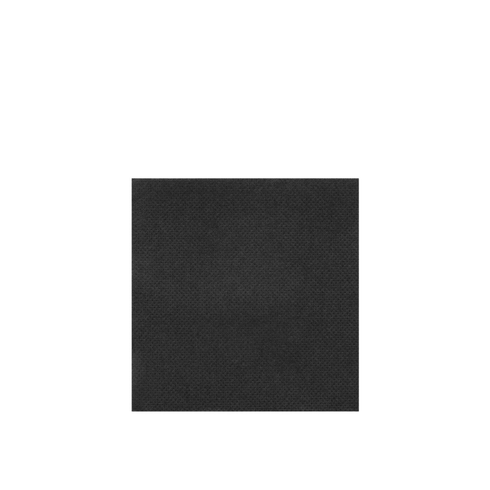 Guardanapos Preto 20X20cm Pack 100