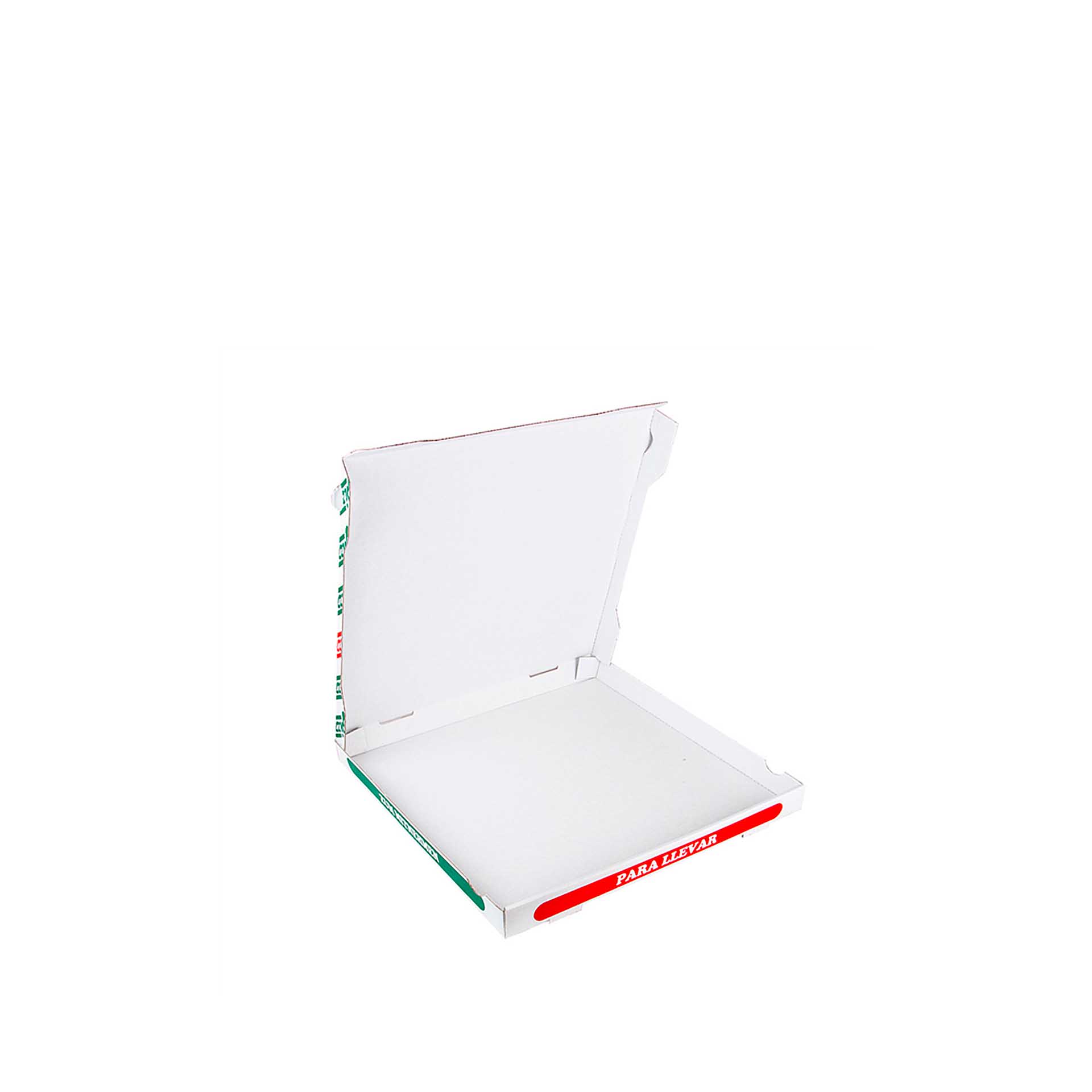Caixa Cartão para Pizza 40X40X3.5cm Pack 100