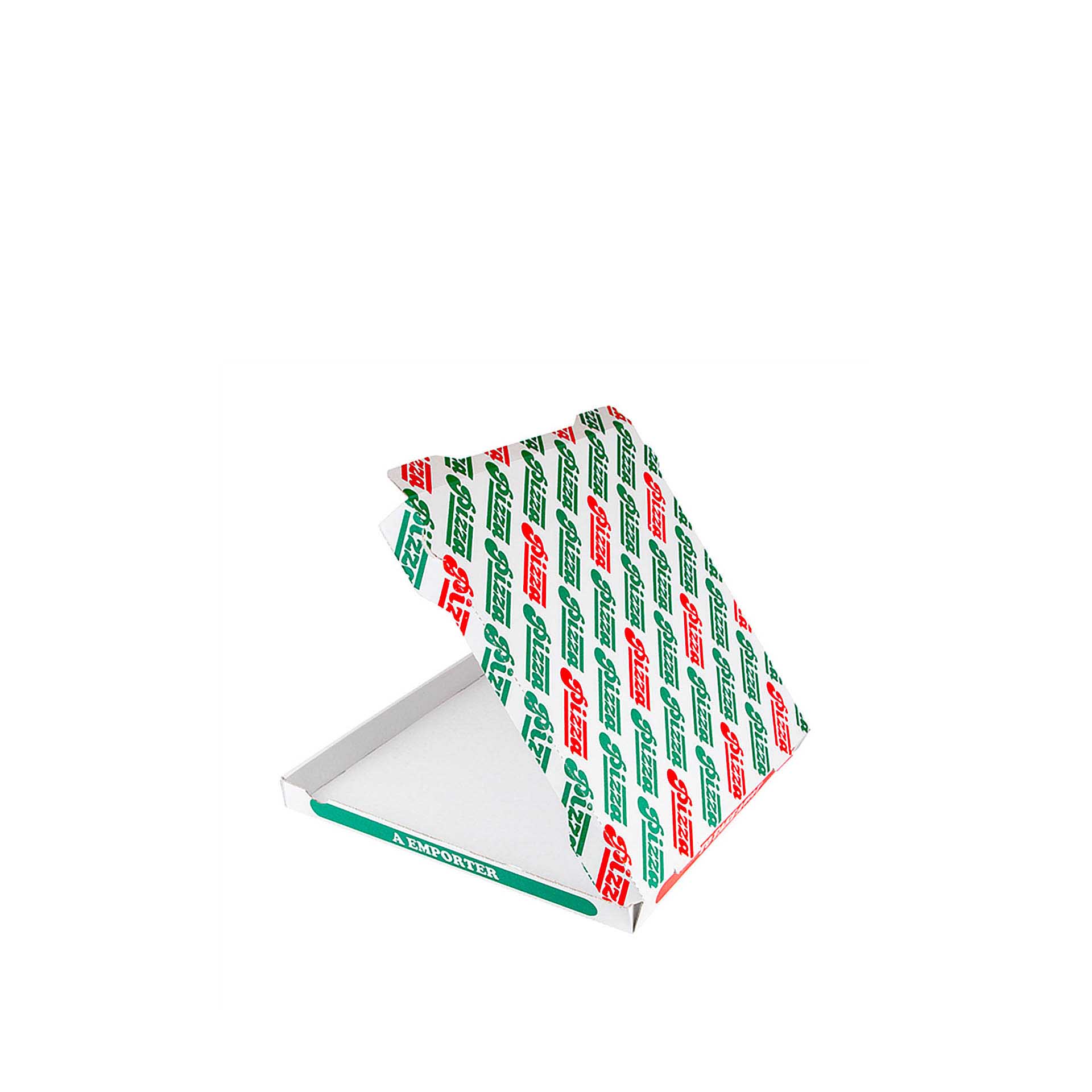 Caixa Cartão para Pizza 40X40X3.5cm Pack 100