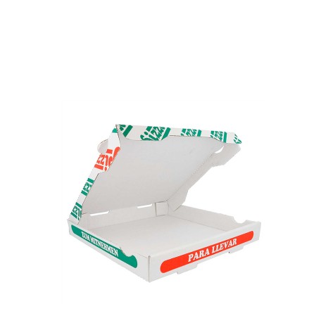Caixa Cartão para Pizza 26X26X3.5cm Pack 100 - Image product