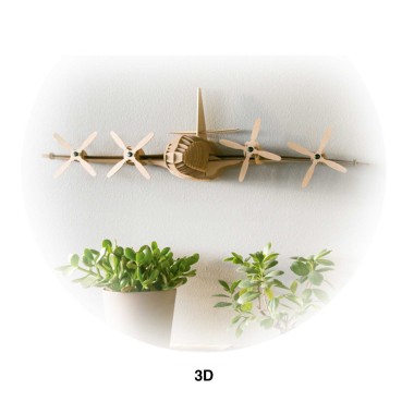 Puzzle 3D Cart�o Avi�o