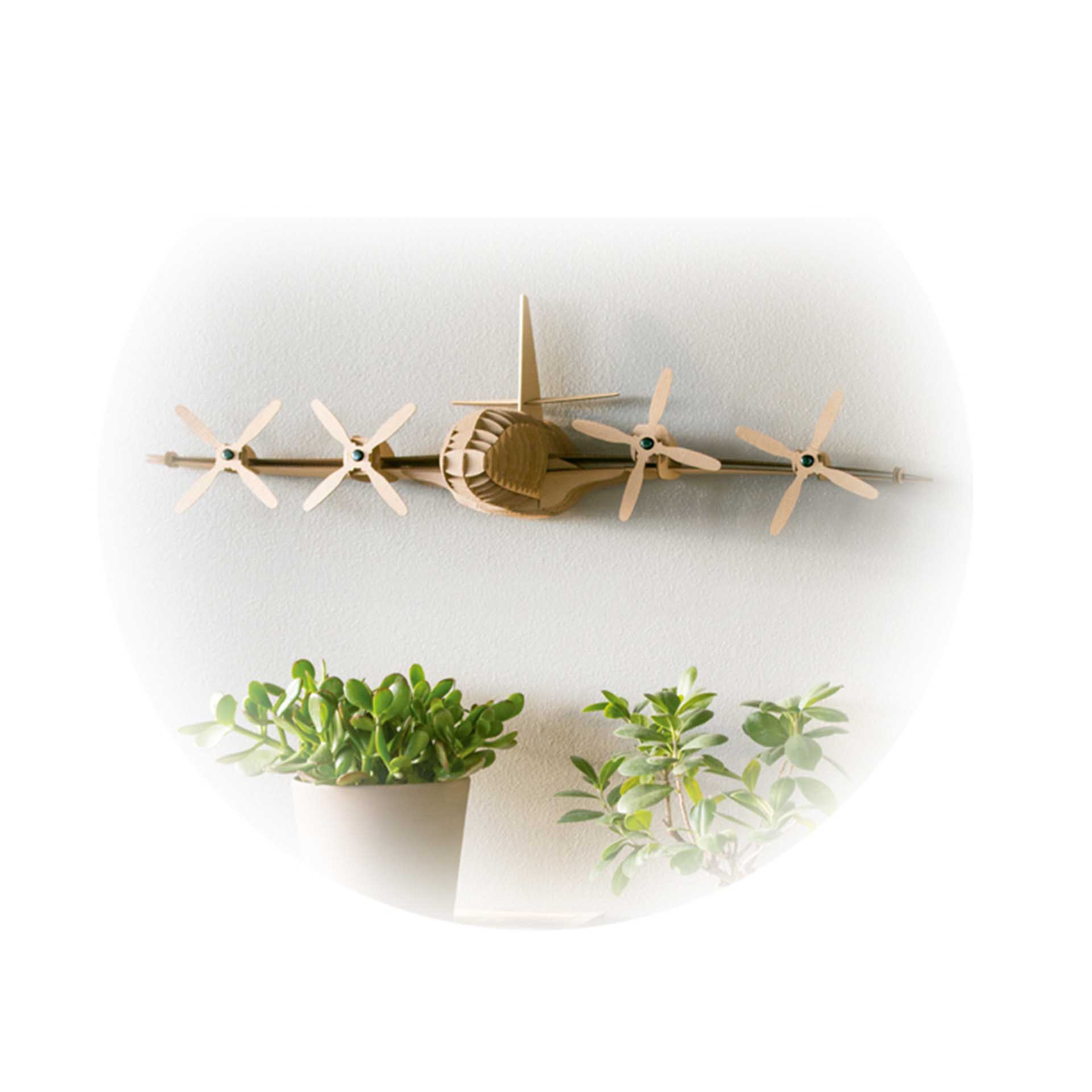 Puzzle 3D Cartão Avião