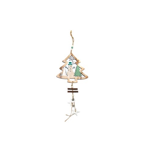 Pendente Boneco Neve Verde - Image product