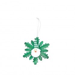 Pendente Floco Neve Verde
