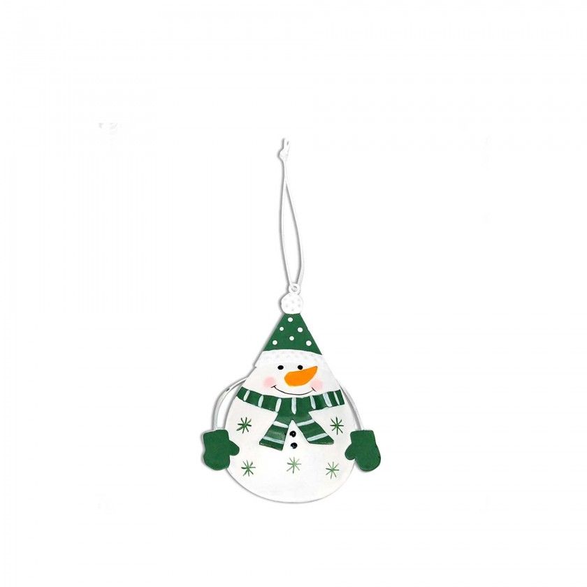 Pendente Boneco Neve Verde