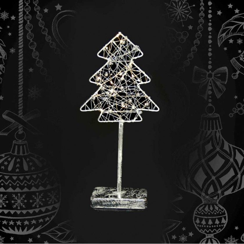 rvore Natal 15 Leds 40CM