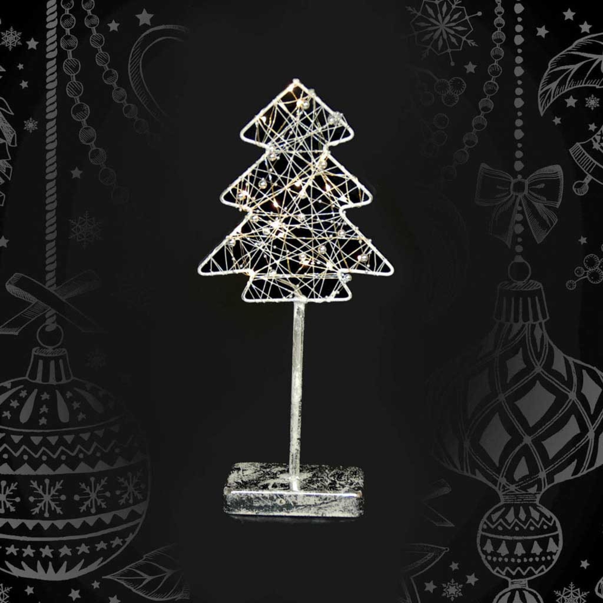 Árvore Natal 15 Leds 40CM