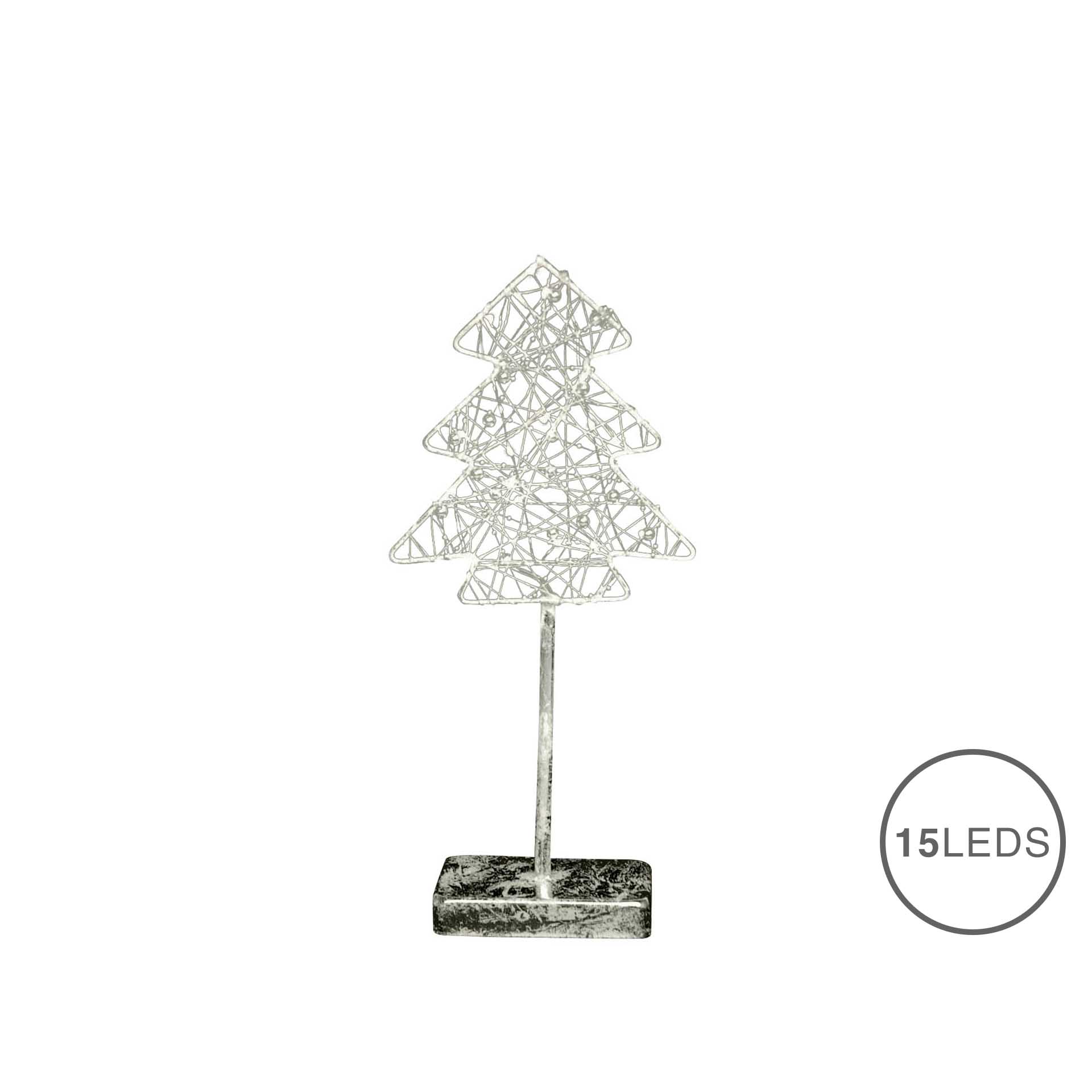 Árvore Natal 15 Leds 40CM