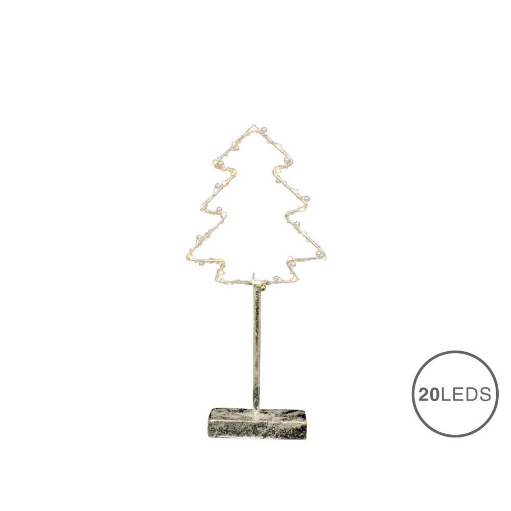Árvore Natal 20 Leds 40CM