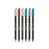 Marcador Fibra Edding 1200/6S Cores Metal Pack 6
