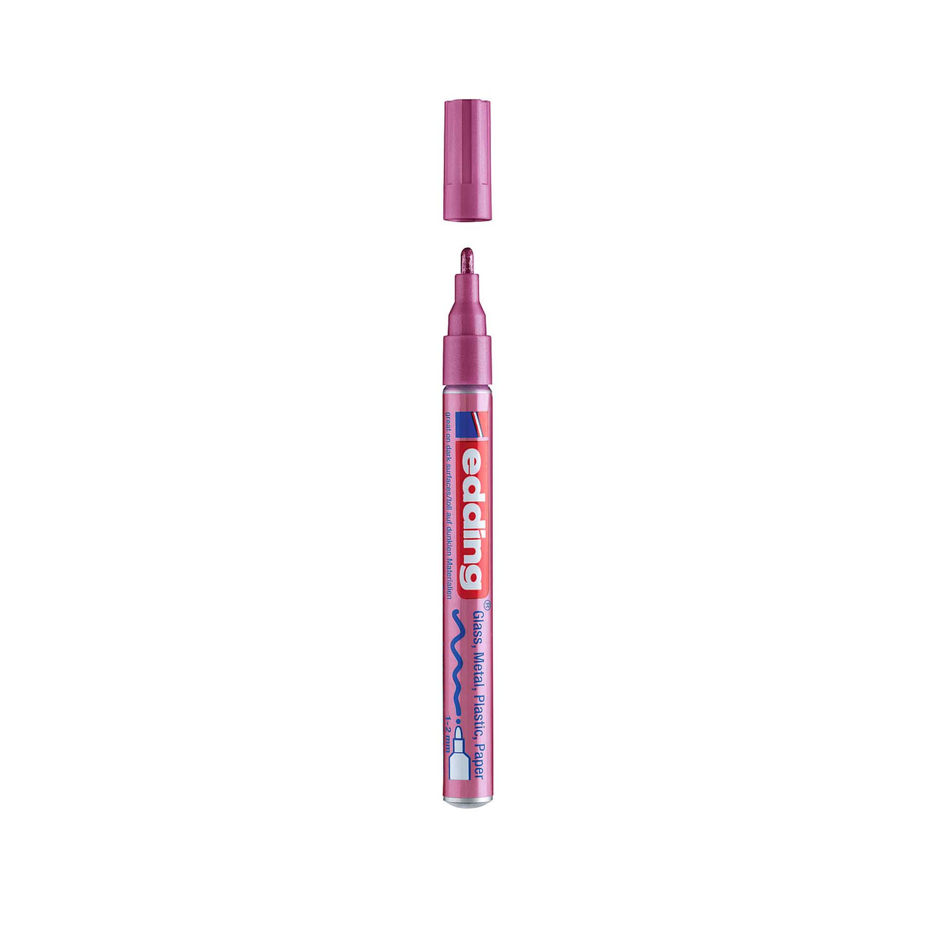 Marcador Tinta Opaca Edding 751 Brilho