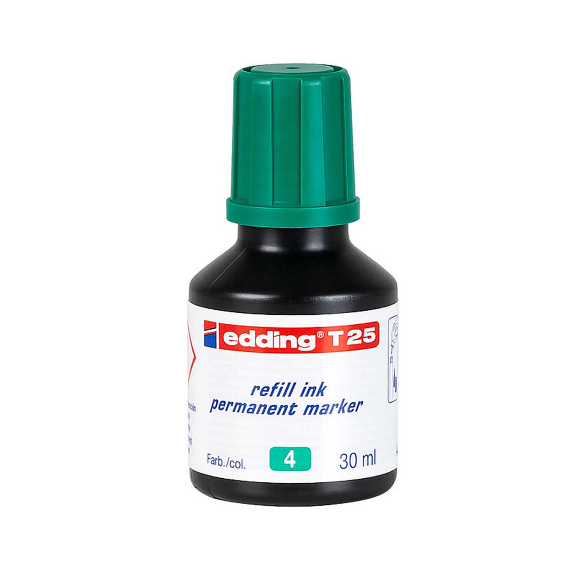 Recarga Marcador Permanente Edding Verde
