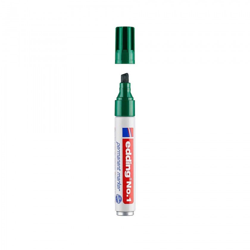Marcador Permanente Edding Ponta Biselada 5mm Marcador Permanente Edding Ponta Biselada 5mm