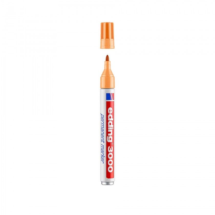 Marcador Permanente Edding 3000 3mm Marcador Permanente Edding 3000 3mm