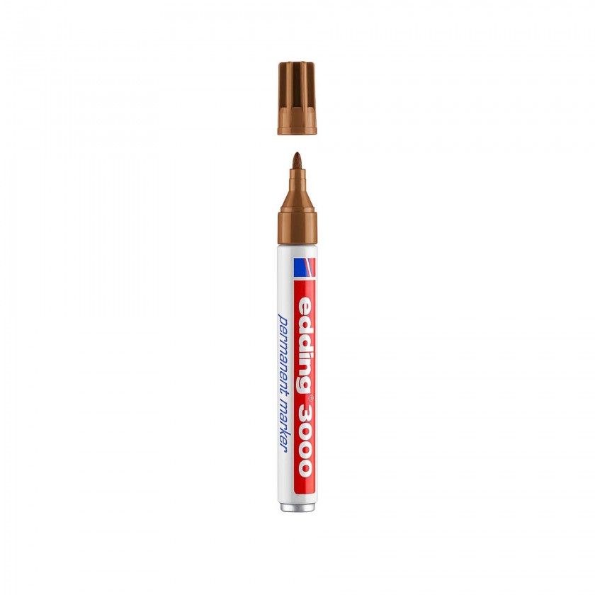 Marcador Permanente Edding 3000 3mm Marcador Permanente Edding 3000 3mm