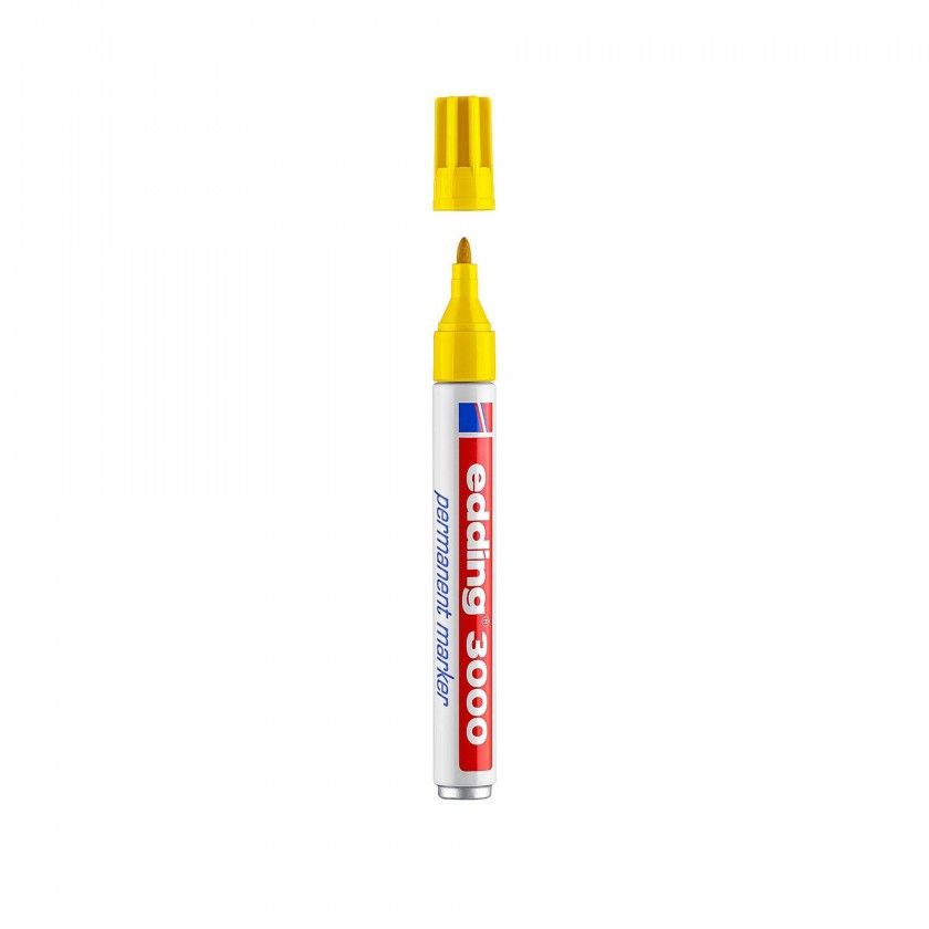 Marcador Permanente Edding 3000 3mm Marcador Permanente Edding 3000 3mm