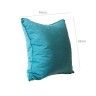 Almofada Decorativa Azul Turquesa 45X45cm Almofada Decorativa Azul Turquesa 45X45cm
