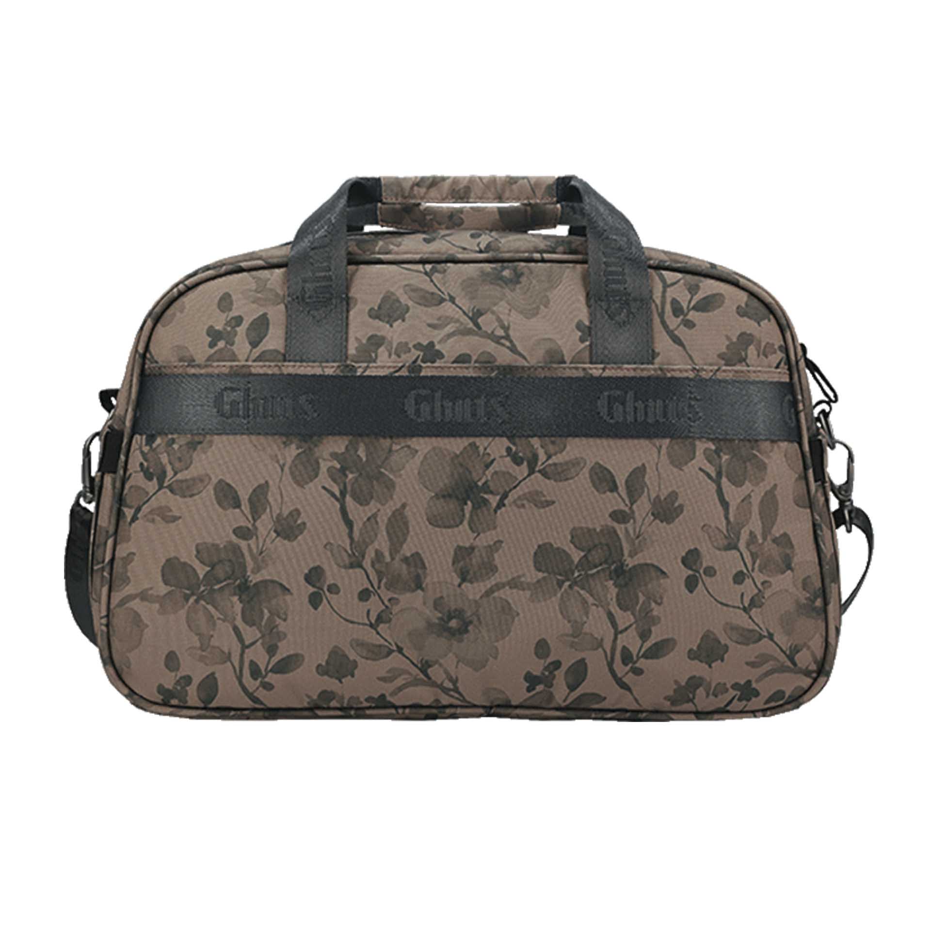 Saco Viagem Gv235 Floral Taupe L14