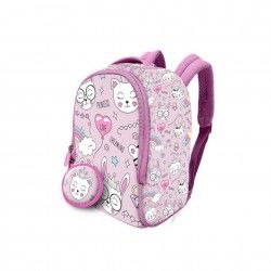 Mochila Kids Gatos 26cm